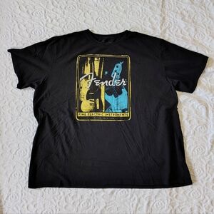 Fender Men's Graphic Tee 5XLT 5X Tall
